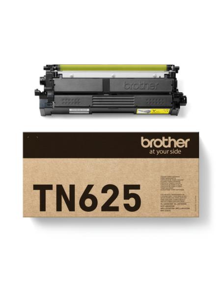 Brother TN-625Y cartucho de tóner 1 pieza(s) Original Amarillo