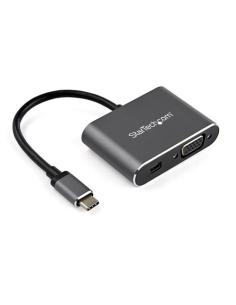 StarTech.com Adaptador USB-C a Mini DisplayPort y VGA - Conversor de Vídeo USB Tipo C - 4K 60Hz - HDR