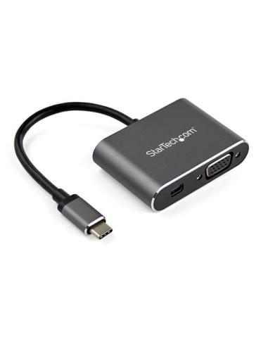 StarTech.com Adaptador USB-C a Mini DisplayPort y VGA - Conversor de Vídeo USB Tipo C - 4K 60Hz - HDR