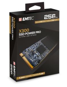 Emtec X300 256 GB M.2 PCI Express 3.0 NVMe 3D NAND 2
