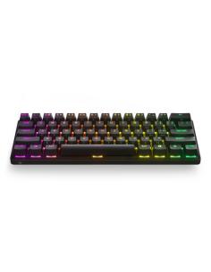 Steelseries Apex Pro Mini Wireless teclado Juego USB + RF Wireless + Bluetooth QWERTY Inglés de EE. UU. Negro
