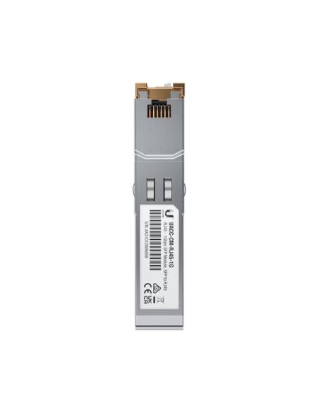 Ubiquiti UACC-CM-RJ45-1G red modulo transceptor Cobre 1000 Mbit/s RJ-45