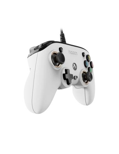 NACON Pro Compact Controller Blanco USB Gamepad Xbox One, Xbox Series S, Xbox Series X