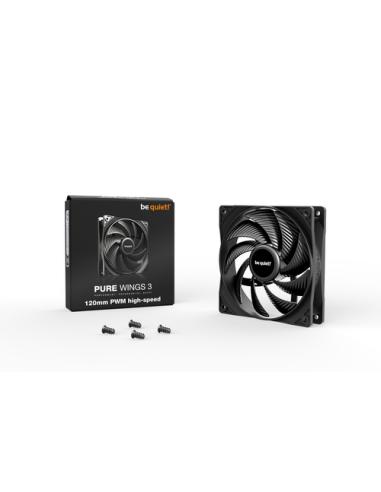 be quiet! Pure Wings 3 120mm PWM high-speed Carcasa del ordenador Ventilador 12 cm Negro 1 pieza(s)