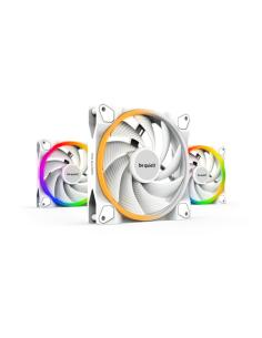 be quiet! Light Wings White | 140mm PWM high-speed Triple-Pack Carcasa del ordenador Ventilador 14 cm Blanco 3 pieza(s)