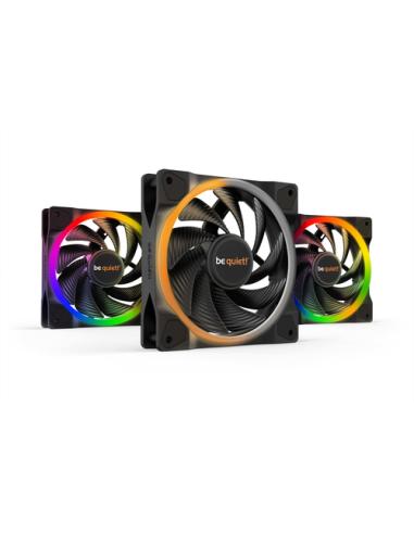 be quiet! Light Wings | 120mm PWM Triple Pack high-speed Carcasa del ordenador Ventilador 12 cm Negro 3 pieza(s)