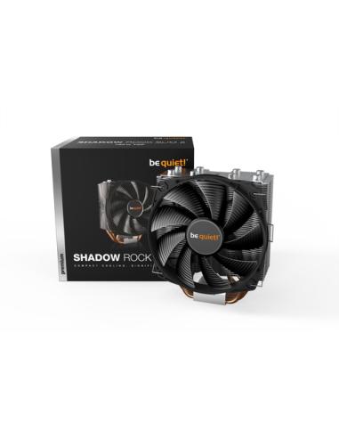 be quiet! SHADOW ROCK SLIM 2 Procesador Enfriador 13,5 cm Aluminio, Negro, Cobre 1 pieza(s)