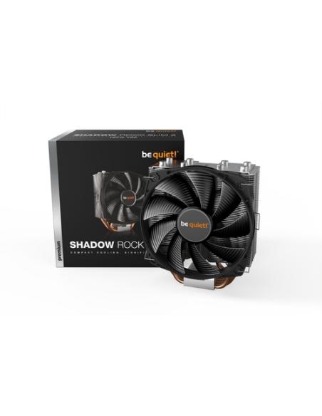 be quiet! SHADOW ROCK SLIM 2 Procesador Enfriador 13,5 cm Aluminio, Negro, Cobre 1 pieza(s)