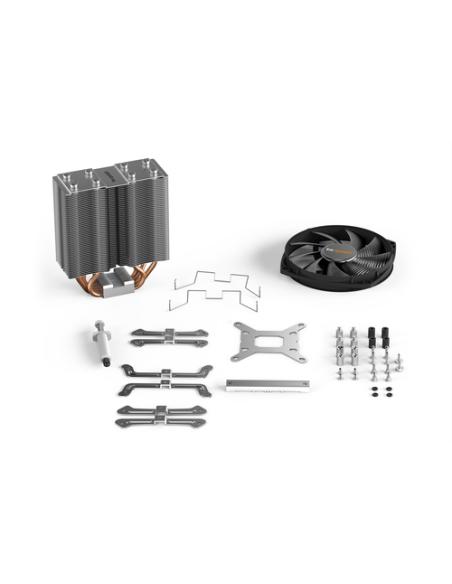 be quiet! SHADOW ROCK SLIM 2 Procesador Enfriador 13,5 cm Aluminio, Negro, Cobre 1 pieza(s)