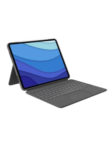 Logitech 920-010208 teclado para móvil QWERTZ Alemán Smart Connector Gris