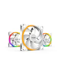 be quiet! Light Wings White | 140mm PWM Triple Pack Carcasa del ordenador Ventilador 14 cm Blanco 3 pieza(s)