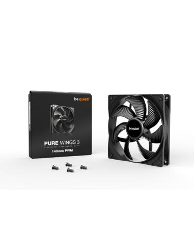 be quiet! Pure Wings 3 140mm PWM Carcasa del ordenador Ventilador 14 cm Negro 1 pieza(s)