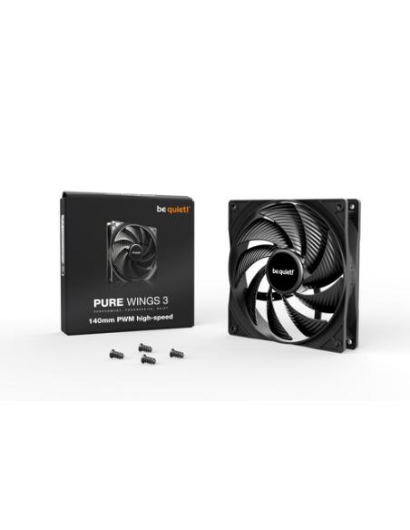 be quiet! Pure Wings 3 140mm PWM high-speed Carcasa del ordenador Ventilador 14 cm Negro 1 pieza(s)