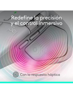 Logitech MX Master 4 for Mac, ratón Bluetooth ergonómico con respuesta háptica avanzada, desplazamiento ultrarrápido, carga USB-