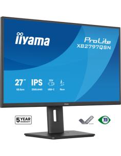 iiyama ProLite XB2797QSN-B1 pantalla para PC 68,6 cm (27") 2560 x 1440 Pixeles Quad HD LCD Negro