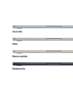 Apple MacBook Air 13" M5 chip 10‑core CPU 8‑core GPU, 16GB, 512GB SSD - Medianoche