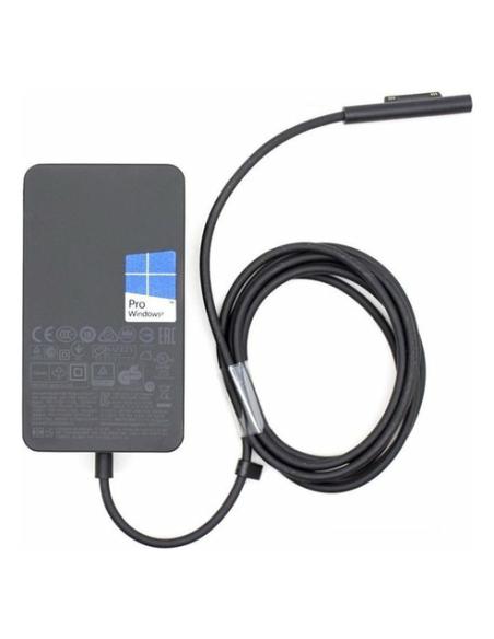 Microsoft Surface 65W Power Supply, EU Portátil, Tableta Negro Corriente alterna Interior