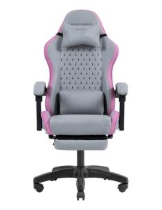 Mars Gaming MGCXFSPK silla para videojuegos Silla para videojuegos de PC Asiento acolchado Gris, Rosa
