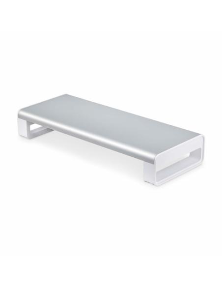 StarTech.com Soporte Elevador Ergonómico para Portátil o Monitor de Sobremesa - 15kg de Capacidad - 9cm de Altura Fija - Platafo