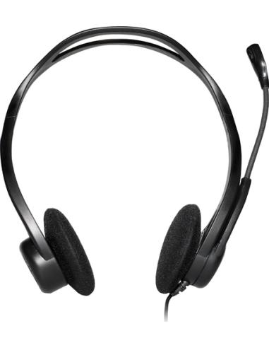 Logitech 981-000100 auricular y casco Auriculares Alámbrico Diadema Llamadas/Música USB tipo A Negro