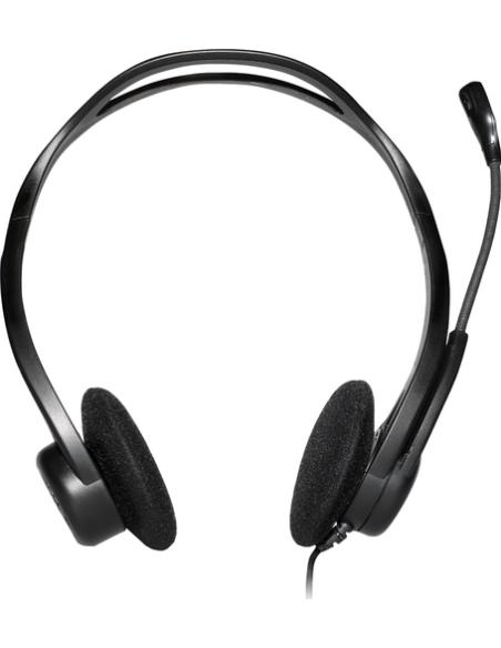 Logitech 981-000100 auricular y casco Auriculares Alámbrico Diadema Llamadas/Música USB tipo A Negro