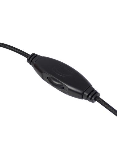 Ewent EW3567 auricular y casco Auriculares Alámbrico Diadema Llamadas/Música Negro
