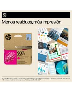 HP Cartucho de Tinta Original EvoMore 937e magenta 2