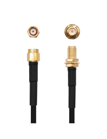 Nanocable 10.26.2004 cable coaxial 4 m SMA Negro