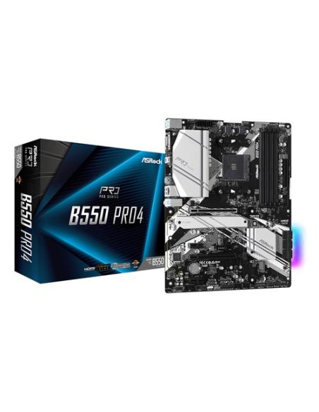 Asrock B550 Pro4 AMD B550 Zócalo AM4 ATX