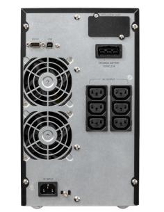 Eaton 9E 2000I sistema de alimentación ininterrumpida (UPS) Doble conversión (en línea) 2 kVA 1600 W 6 salidas AC 2