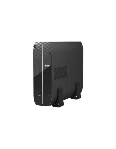 QNAP TS-410E NAS Torre Intel® Celeron® J6412 8 GB 0 TB QNAP QTS Negro