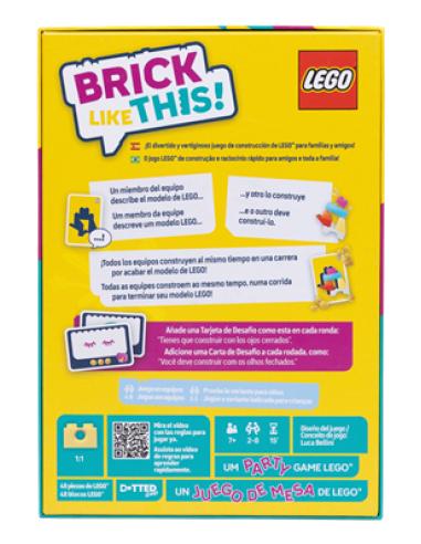 Asmodee Brick Like This! Brick Like This! 15 min Juego De Cartas Lógico