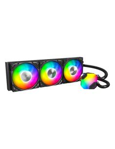Montech HyperFlow ARGB 360 Procesador Sistema de refrigeración líquida todo en uno 12 cm Negro 1 pieza(s)
