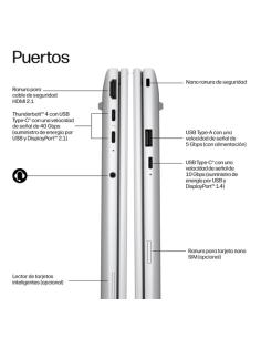 HP EliteBook 8 G2i 14 inch Notebook Next Gen AI PC Wolf Pro Security Edition Copilot+ PC Intel Core Ultra 7 356H Portátil 35,6 c