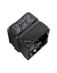Hiditec DC40 PRO Procesador Refrigerador de aire 12 cm Negro 1 pieza(s)