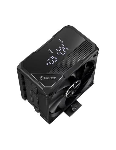 Hiditec DC20 PRO Procesador Refrigerador de aire 12 cm Negro 1 pieza(s)