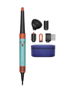 Dyson Airwrap i.d. Herramienta de peinado con múltiples accesorios Caliente Negro, Naranja, Verde azulado 1300 W 2,675 m