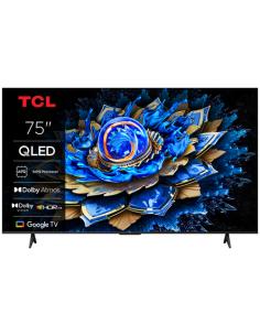 TCL T69C 75T69C Televisor 190,5 cm (75") 4K Ultra HD Smart TV Wifi Negro 350 cd / m²
