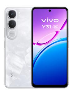 VIVO Y31 5G 17,1 cm (6.72") Android 15 USB Tipo C 6 GB 512 GB 6500 mAh Blanco
