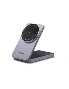 Ugreen W528 Auriculares, Smartphone Gris Corriente alterna Cargador inalámbrico Interior