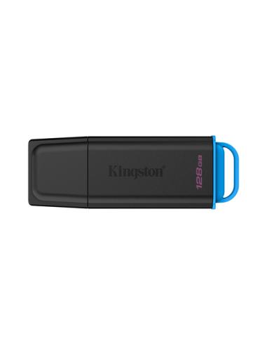 Kingston Technology DataTraveler 128GB Portátil USB 3.2 Gen 1 Exodia Negro + Azul