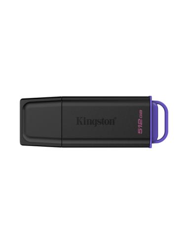 Kingston Technology DataTraveler 512GB Portátil USB 3.2 Gen 1 Exodia Negro + Violeta