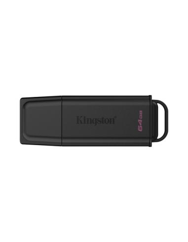 Kingston Technology DataTraveler 64GB Portátil USB 3.2 Gen 1 Exodia Negro