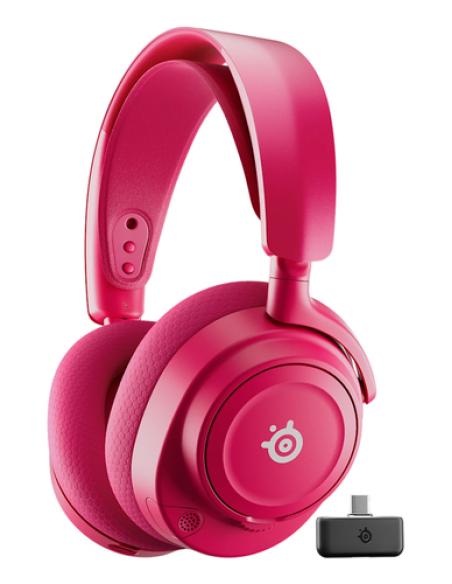 Steelseries Arctis Nova 7P Gen 2 Auriculares Inalámbrico Diadema Juego Bluetooth Magenta