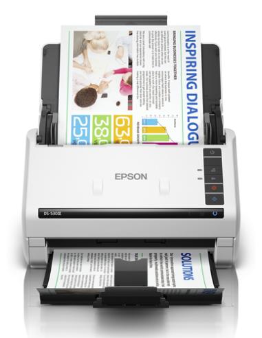 Epson WorkForce DS-530III Escáner alimentado con hojas 600 x 600 DPI A4 Blanco