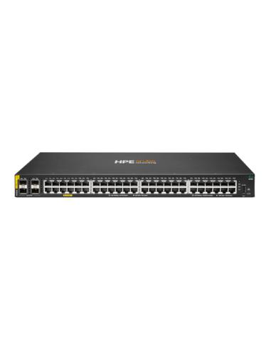 HPE Aruba Networking CX 6000 48p 10M/100M/1G Class4 PoE 4p SFP 1G 370W Switch