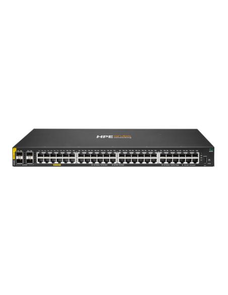 HPE Aruba Networking CX 6000 48p 10M/100M/1G Class4 PoE 4p SFP 1G 370W Switch