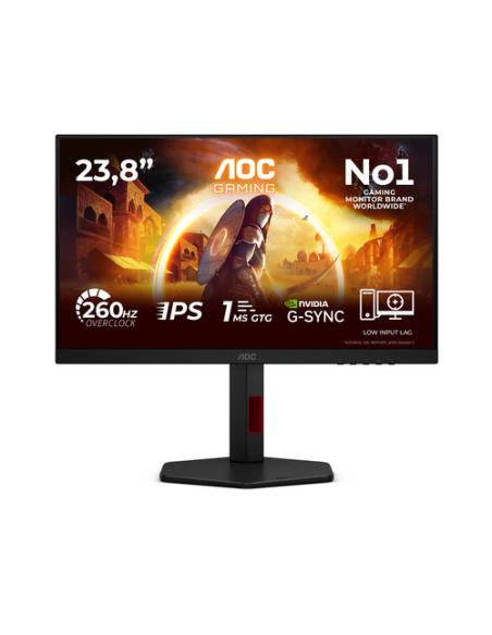 AOC G4 24G4ZR pantalla para PC 60,5 cm (23.8") 1920 x 1080 Pixeles Full HD LED Negro, Rojo