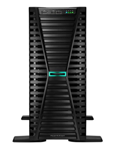 HPE ProLiant Servidor ML110 Gen11 5416S 2 GHz 16 núcleos 1P 32 GB-R VROC 8 SFF fuente redundante de 800 W