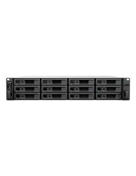Synology RackStation RS2423RP+II NAS Bastidor (2U) AMD Ryzen V1780B 8 GB DDR4 0 TB DiskStation Manager Negro